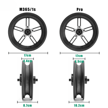 Roue arrière pour Xiaomi M365, 1s, Essential, Pro, Pro 2, Scooter 3 - Trot'Nation