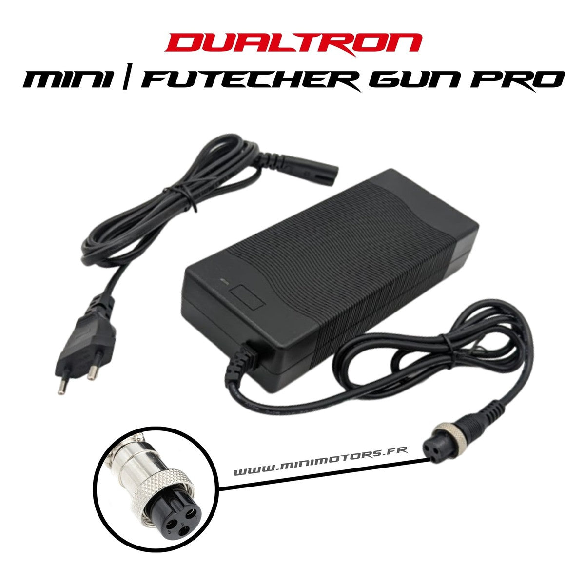 Chargeur 58,1V 2Ah Futecher Gun Pro (52V) – Dualtron Mini