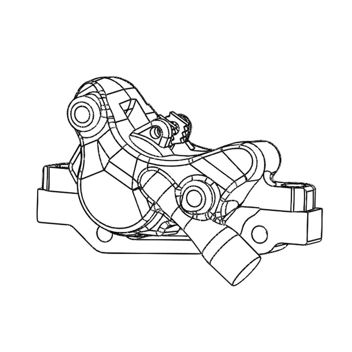 Frein hydraulique 4 pistons arrière – Dualtron X Ltd & compatibles