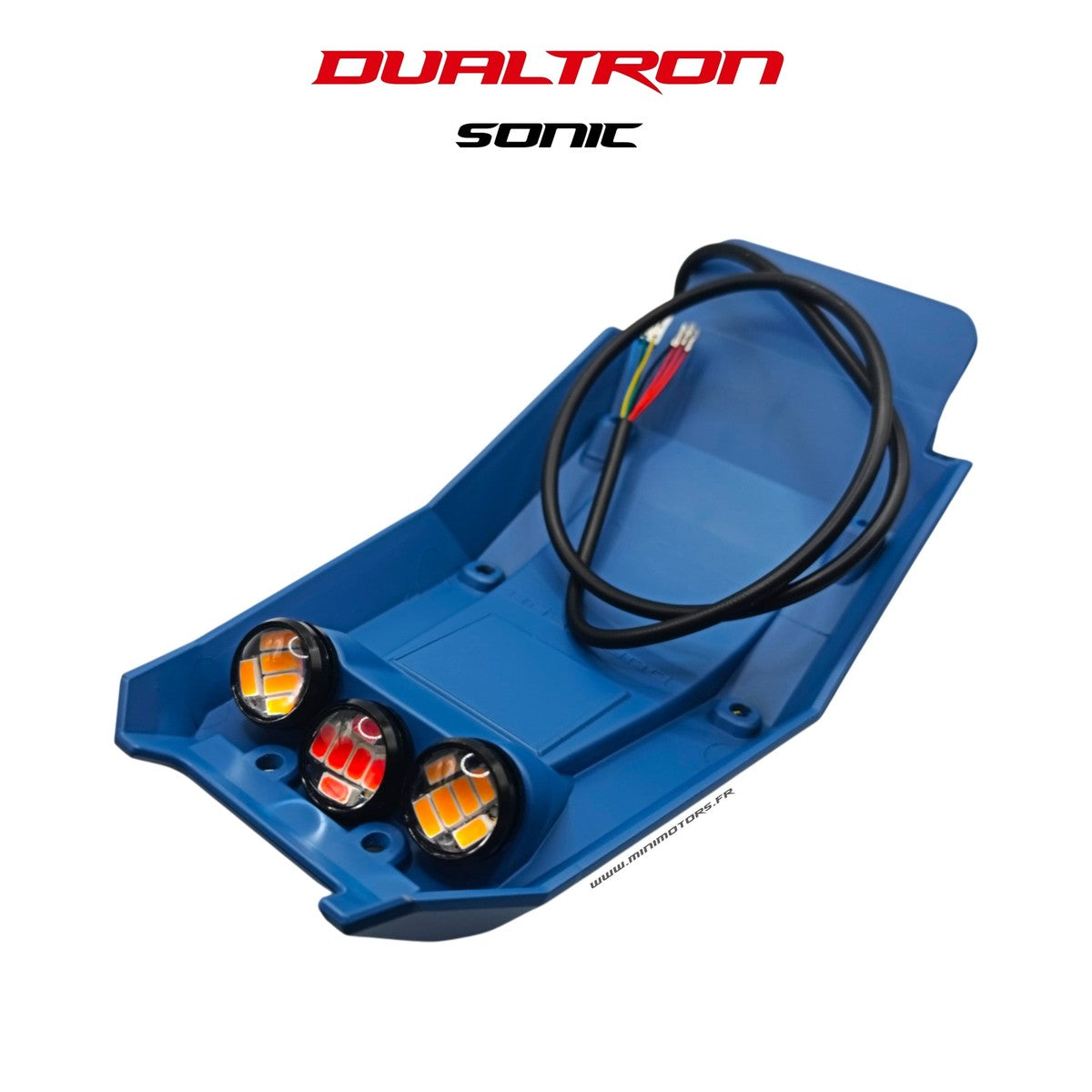 Garde-boue arrière bleu – Dualtron Sonic