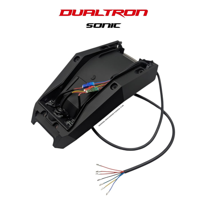 Garde-boue arrière noir avec feu – Dualtron Sonic