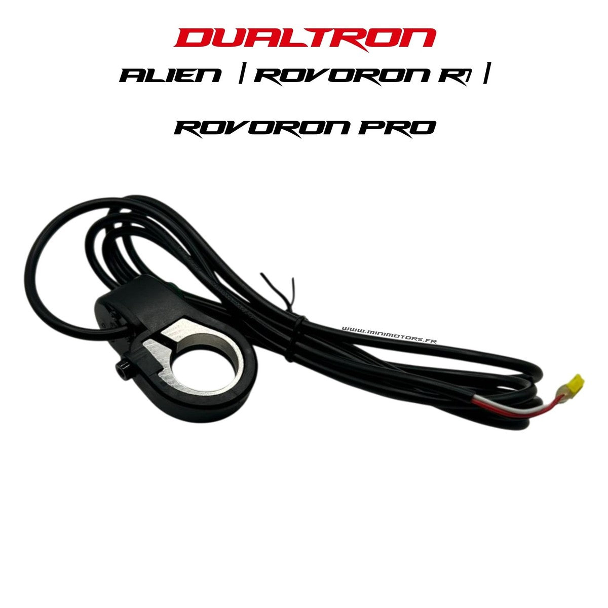 Bouton turbo avec câble (1800mm) – Dualtron Alien, Rovoron R7 & compatibles