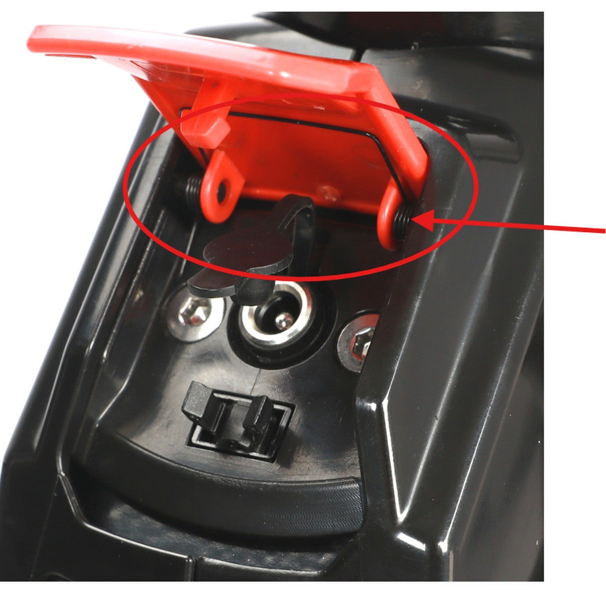 Ressort de cache port de charge – Dualtron Dolphin