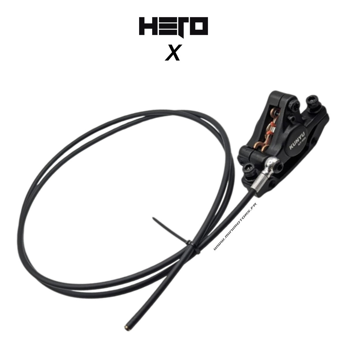 Étrier de frein avant avec durite – Hero X