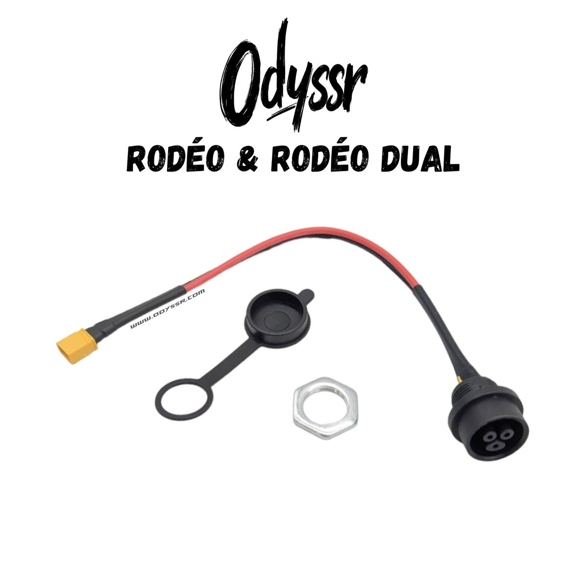 Connecteur de charge + cache – Odyssr Rodeo & Rodeo Dual