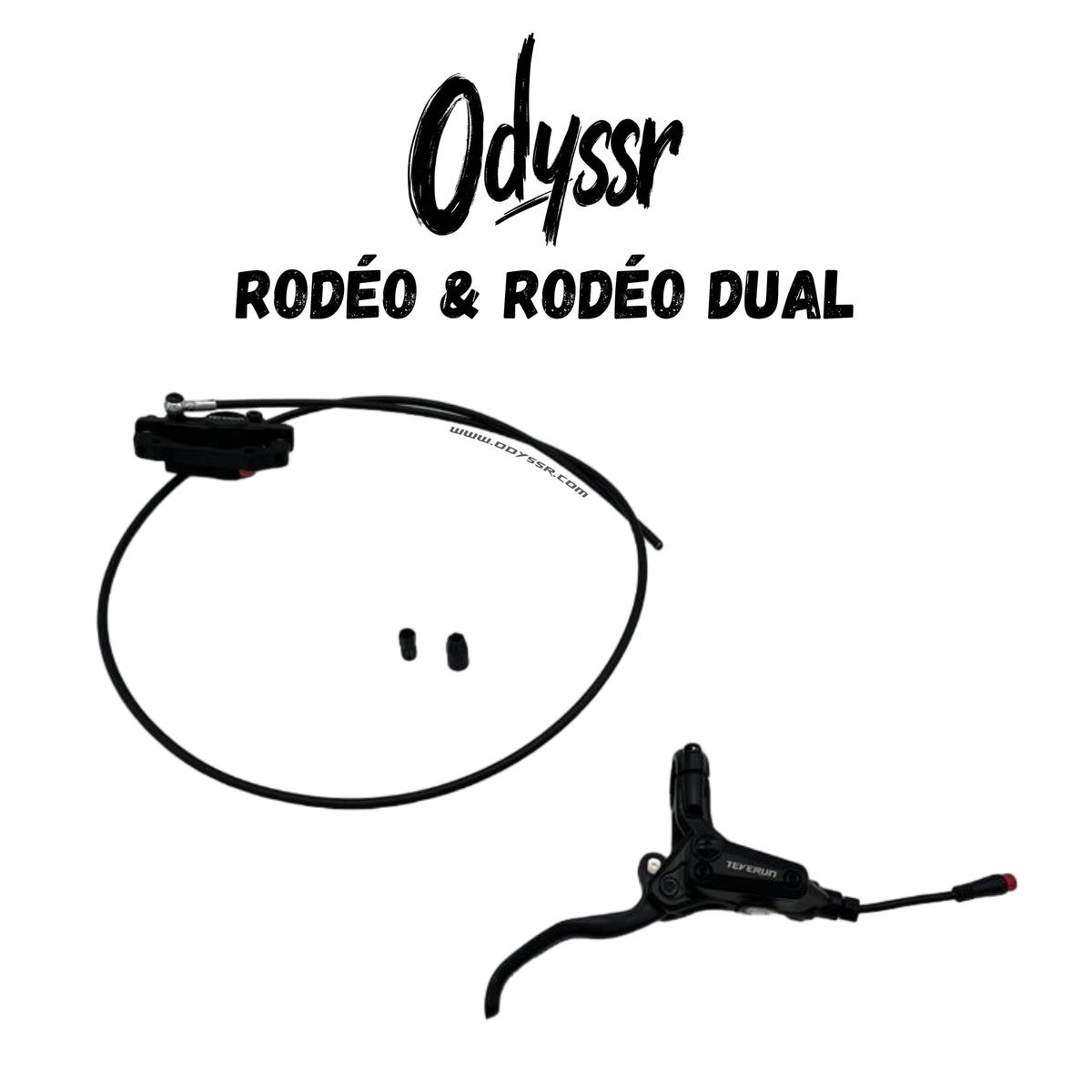 Kit complet de frein hydraulique avant – Odyssr Rodeo & Rodeo Dual