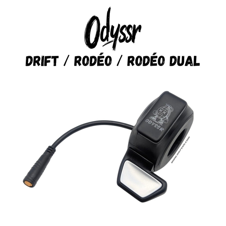 Accélérateur gâchette pouce – Odyssr Drift, Rodeo & compatibles