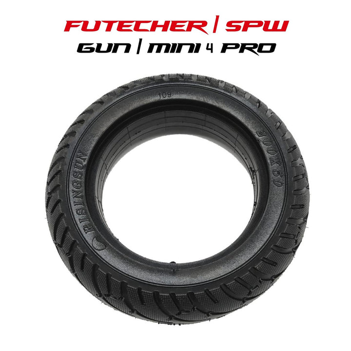 Pneu plein arrière 8" – Speedway Mini 4 Pro, Mini Pro Lite & compatibles