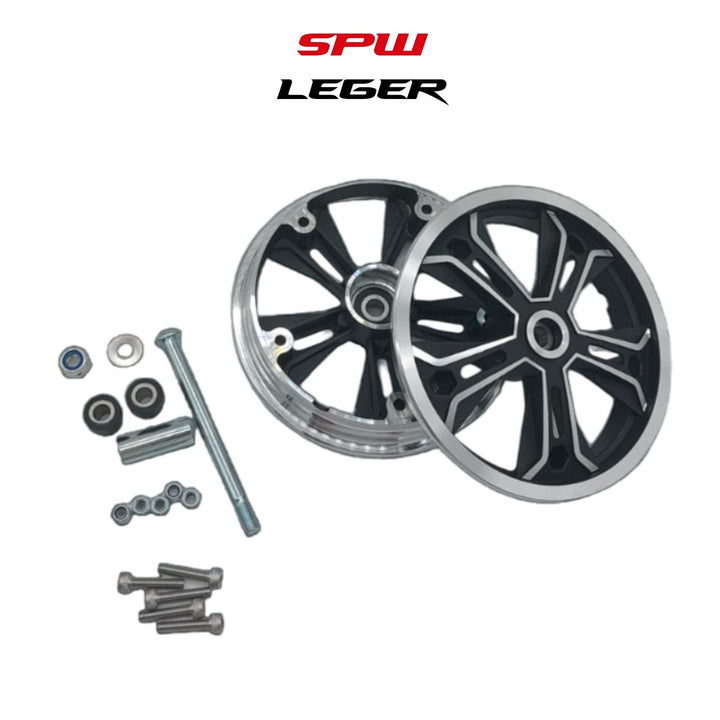 Jante avant en aluminium avec visserie – Speedway Leger