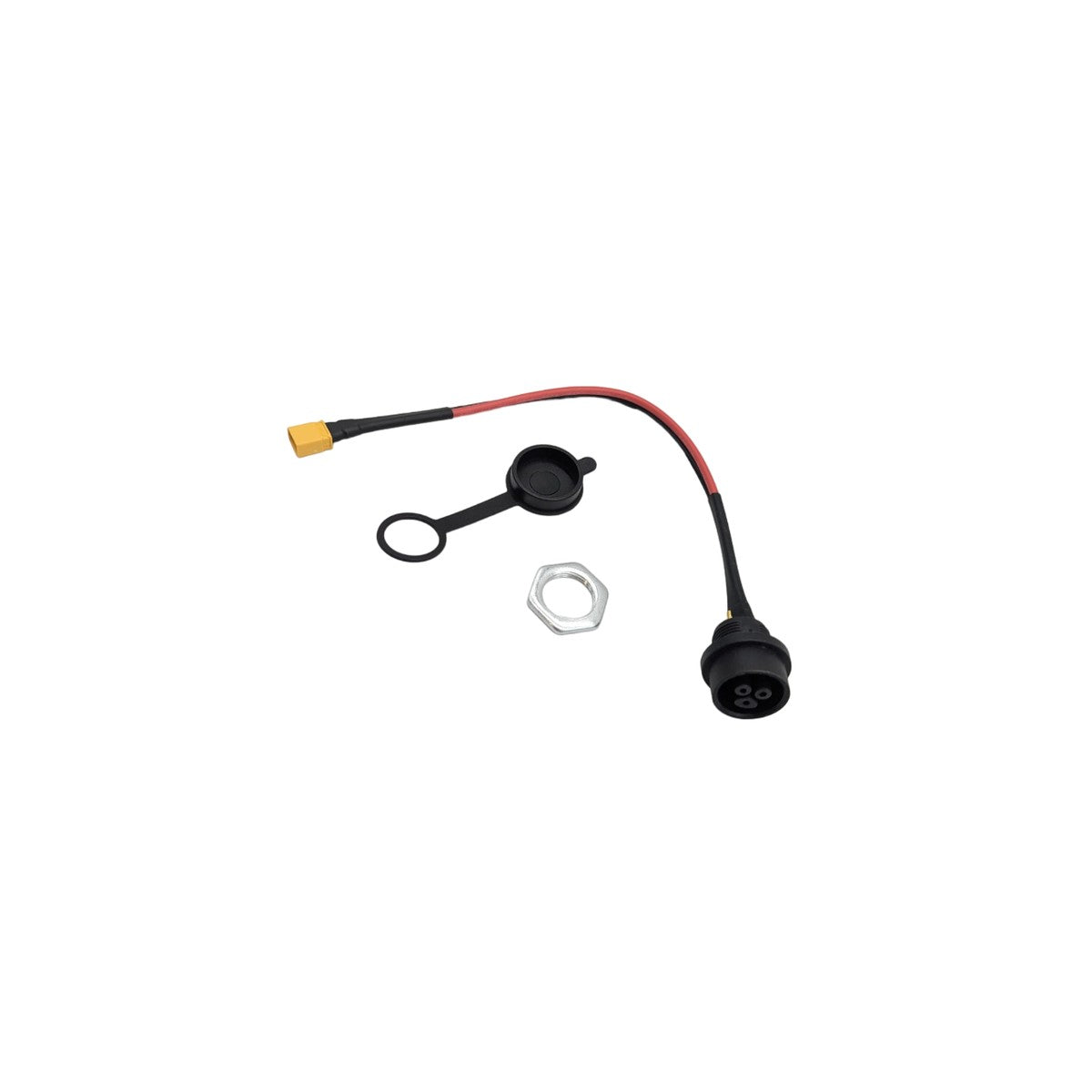 Connecteur de charge + cache – Teverun Fighter 10, Fighter 11 & compatibles