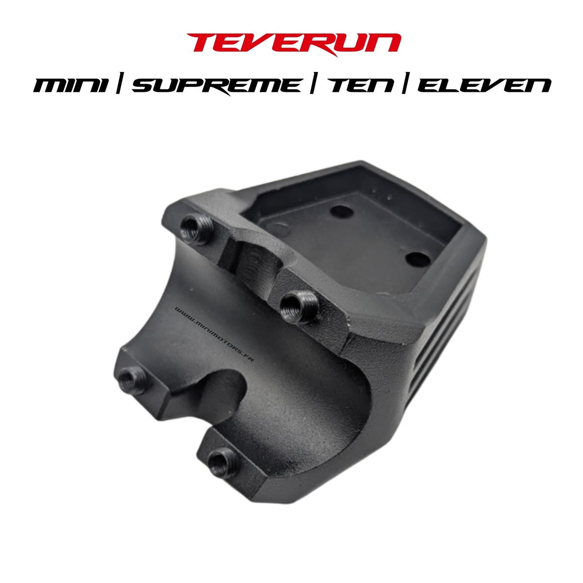 Support de potence + inserts – Teverun Fighter 10, Fighter 11 & compatibles
