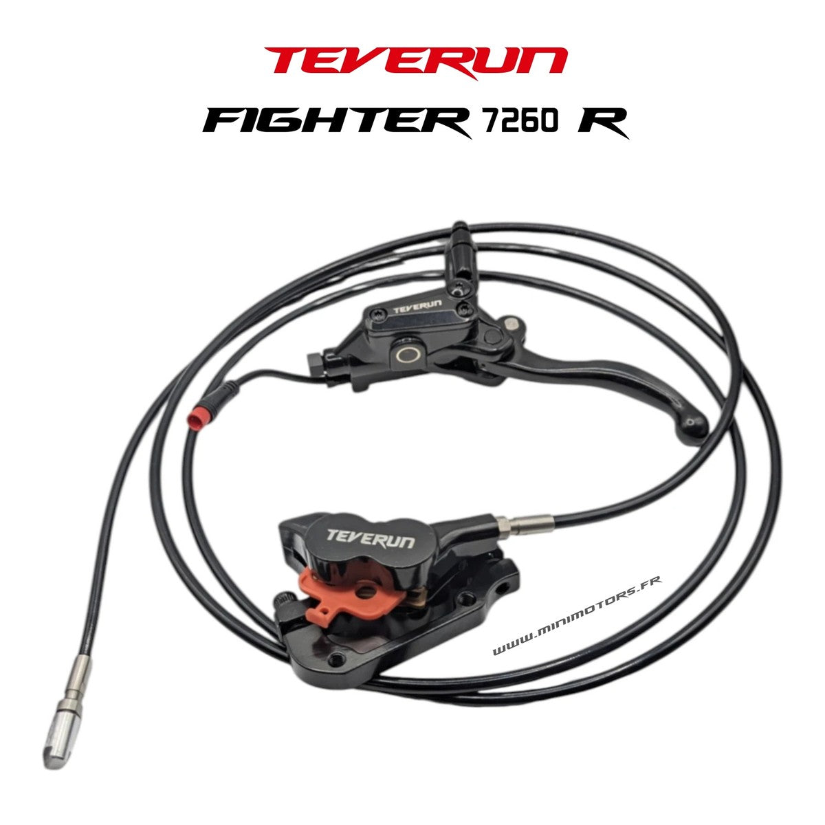 Kit de frein arrière complet (4 pistons) V2 – Teverun Fighter 7260R, Fighter 11 & compatibles