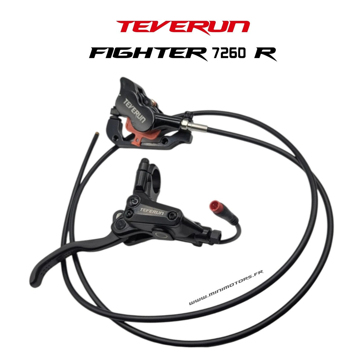 Kit de frein complet avant (4 pistons) V2 – Teverun 7260R, Fighter 11 2025 & compatibles