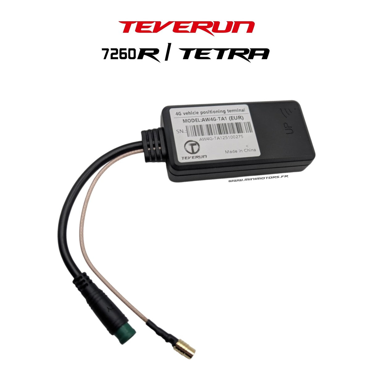 Module GPS – Teverun 7260R, Tetra & compatibles
