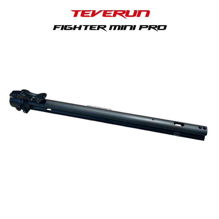 Colonne de direction avec pliage effet carbone – Teverun Fighter Mini